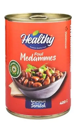 Healthy Foul Medammes - Msg Free, Preservatives Free - 400 Gr
